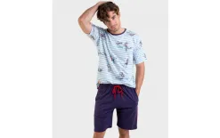 Massana Homewear Piżama męska rozm. L Massana P221329 Outlet