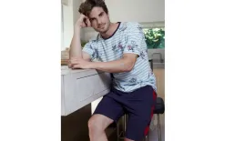 Massana Homewear Piżama męska rozm. L Massana P221329 Outlet