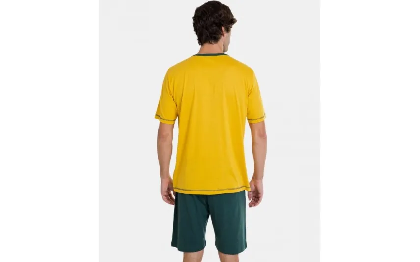 Massana Homewear Piżama męska rozm. L P241307 Yellow P66 Sale