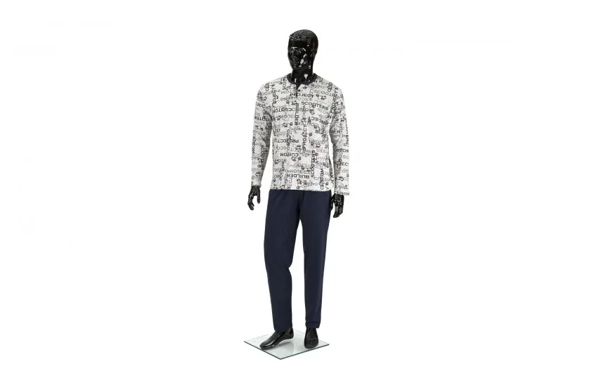 Massana Homewear Piżama męska rozm. M Skutery Massano New