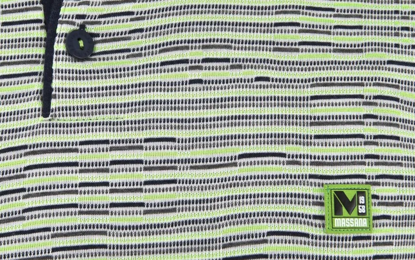 Massana Homewear Piżama męska rozm. M zielono-granat. Massana Clearance