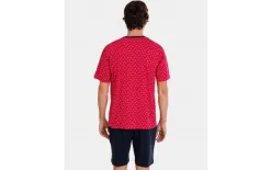 Massana Homewear Piżama męska rozm. S P241304 Red 299 Outlet
