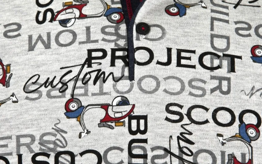 Massana Homewear Piżama męska rozm. S Skutery Massano Fashion