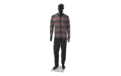 Massana Homewear Piżama męska rozm. 2XL czerwone paski Massana Hot