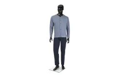 Massana Homewear Piżama męska rozm. 2XL niebieska P701342 Fashion