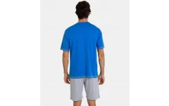 Massana Homewear Piżama męska rozm. XL P241318 krótki rękaw 158 Blue Sale