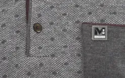 Massana Homewear Piżama męska rozm. 2XL szara kropki Massana Clearance