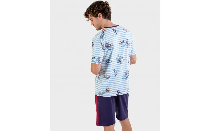 Massana Homewear Piżama męska rozm. XXL Massana P221329 Discount