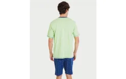 Massana Homewear Piżama męska rozm. XXL P241303 Green H70 Clearance