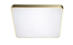 Azzardo Plafon Quadro 50 LED CCT Gold Clearance