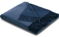 Biederlack Pled koc 130x170 cm Mystic Times Jeans Marine Outlet