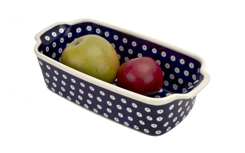 Boleslawiec Półmisek głęboki 27x13,5 cm Bolesławiec Dekor 42 Clearance
