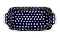 Boleslawiec Półmisek głęboki 27x13,5 cm Bolesławiec Dekor 42 Clearance