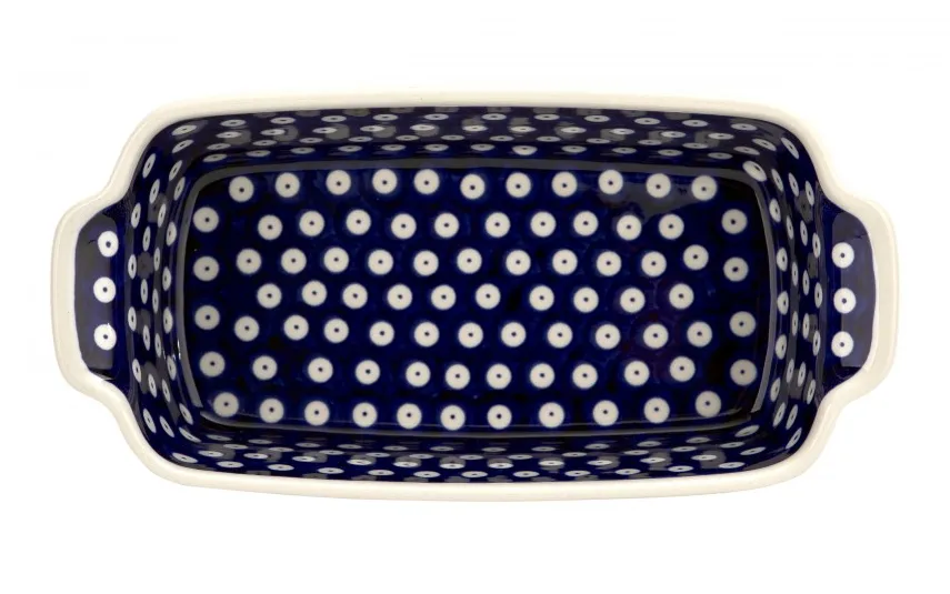 Boleslawiec Półmisek głęboki 27x13,5 cm Bolesławiec Dekor 42 Clearance