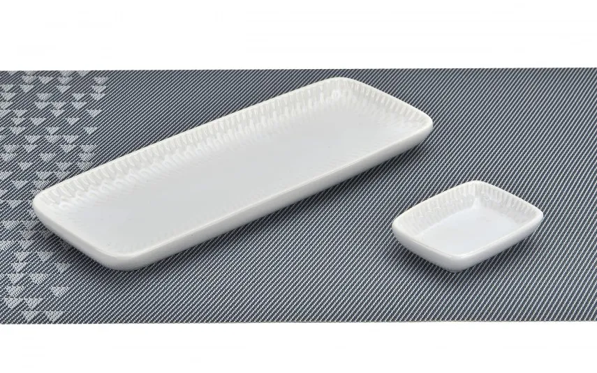 MPLCo Półmisek na przekąski 25x9 cm Ombres White Clearance