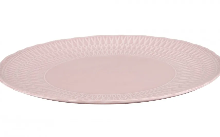 Cmielow Półmisek okrągły 32 cm Sofia Różowa Outlet