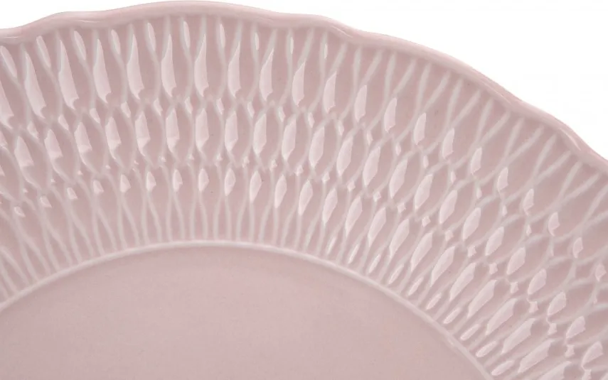 Cmielow Półmisek okrągły 32 cm Sofia Różowa Outlet