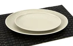 Cmielow Półmisek owalny 24 cm mały Dalia Kremowa Best