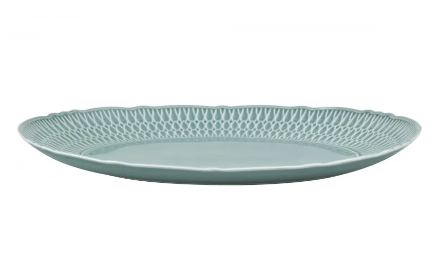 Cmielow Półmisek owalny 32,5cm Sofia Zielona Online