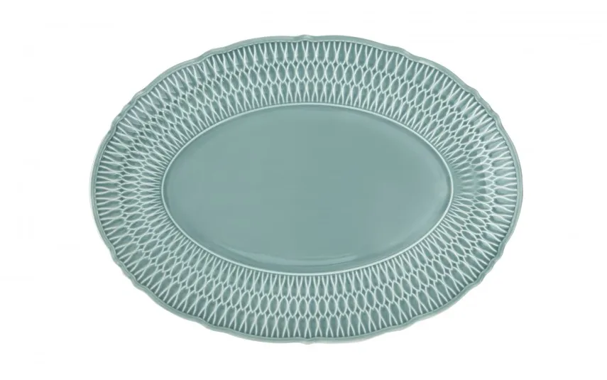 Cmielow Półmisek owalny 32,5cm Sofia Zielona Online