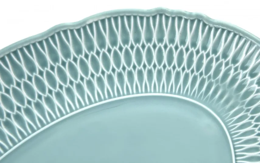 Cmielow Półmisek owalny 32,5cm Sofia Zielona Online