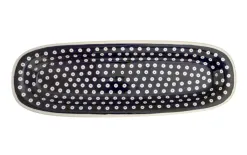 Boleslawiec Półmisek podłużny 45x15,5 cm Bolesławiec Dekor 42 Fashion