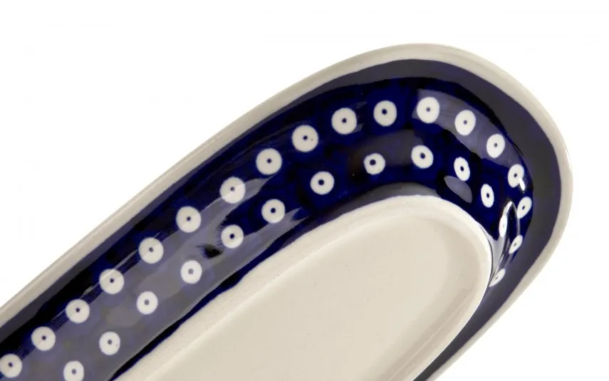 Boleslawiec Półmisek podłużny 45x15,5 cm Bolesławiec Dekor 42 Fashion
