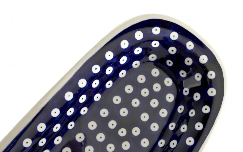 Boleslawiec Półmisek podłużny 45x15,5 cm Bolesławiec Dekor 42 Fashion