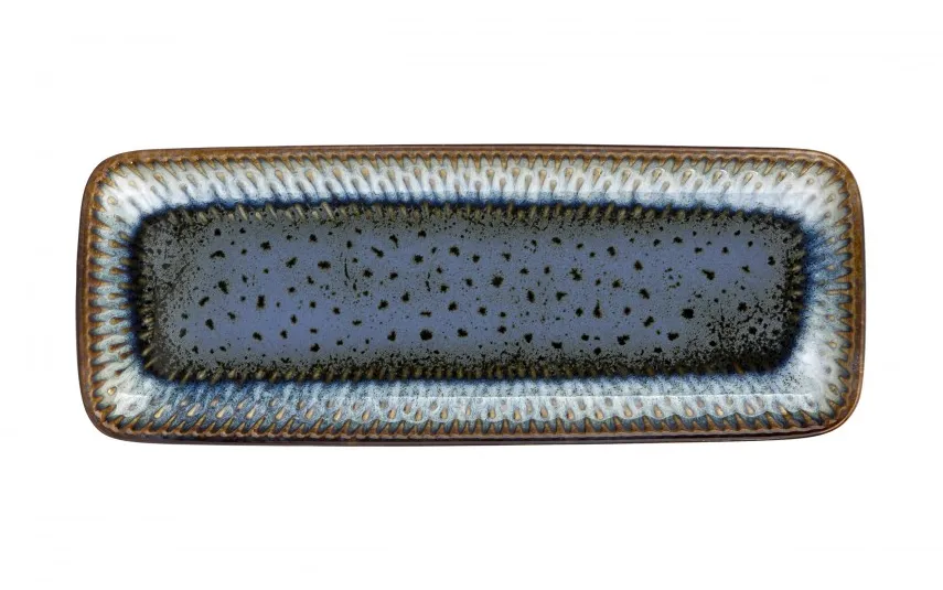 MPLCo Półmisek prostokątny 25 cm Ombres Blue Outlet