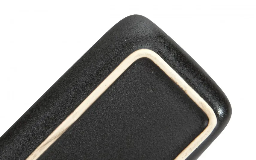 MPLCo Półmisek prostokątny 25 cm Ombres Black New