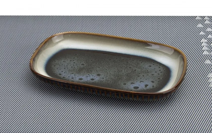 MPLCo Półmisek prostokątny 19 cm Ombres Blue Discount