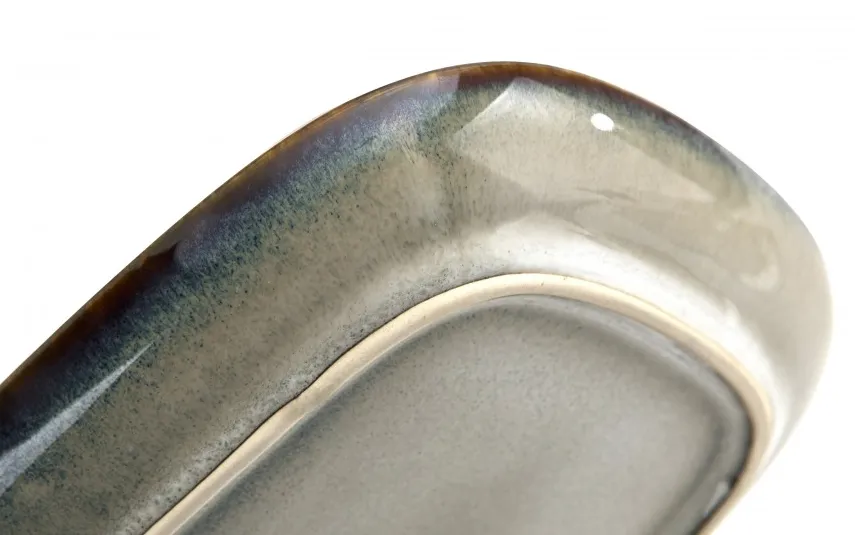 MPLCo Półmisek prostokątny 30x16 cm Ombres Green Discount