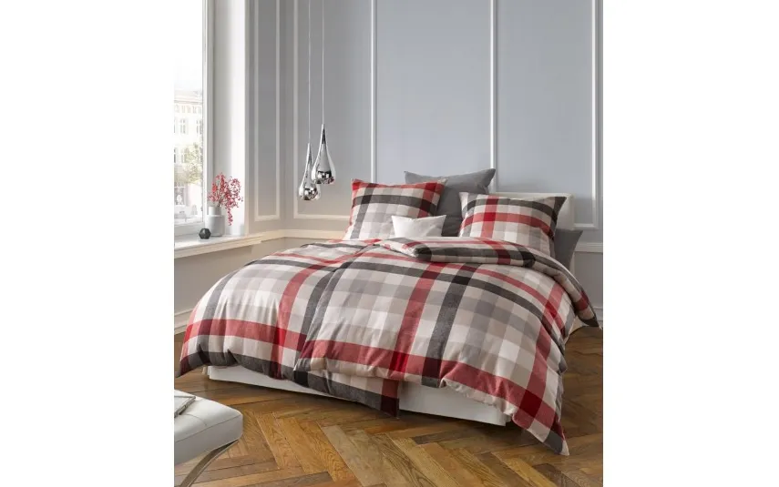 Fleuresse Pościel flanelowa 135x200 cm Lech Klasik 09 Hot