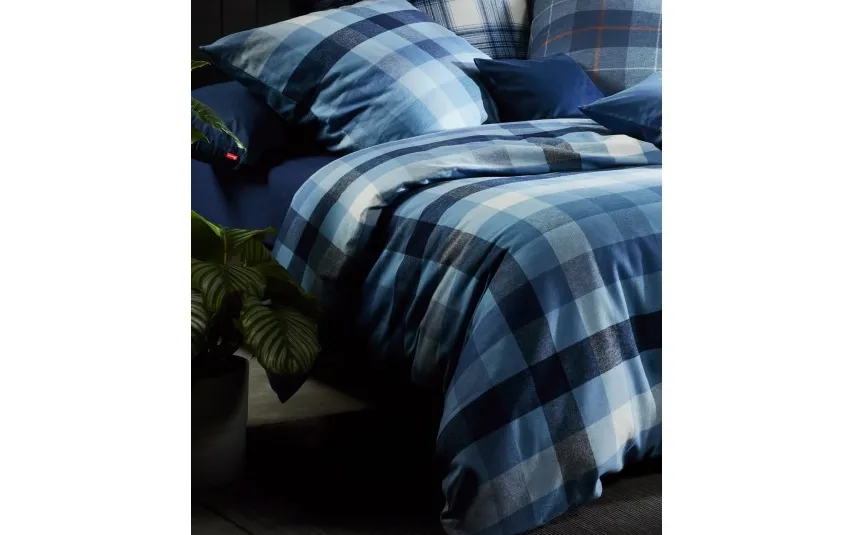 Fleuresse Pościel flanelowa 135x200 cm Lech 32 Denim Sale