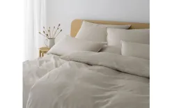 Elegante Pościel satynowa jacquard 155x200 cm Air 2364/7 kremowa Sale