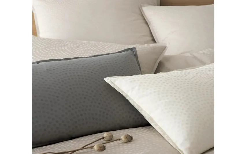 Elegante Pościel satynowa jacquard 155x200 cm Air 2364/7 kremowa Sale