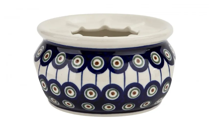 Boleslawiec Podgrzewacz ceramiczny GU-1067 Bolesławiec Kropki 8 Best