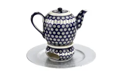 Boleslawiec Podgrzewacz ceramiczny GU-1067 Bolesławiec Kropki 8 Best