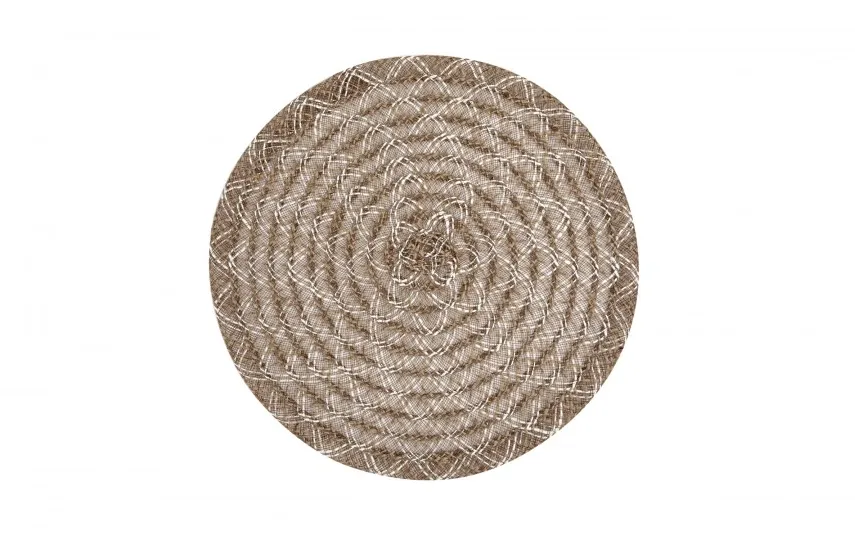 Vetro-plus Podkładka na stół 38 cm Linen okrągła Best