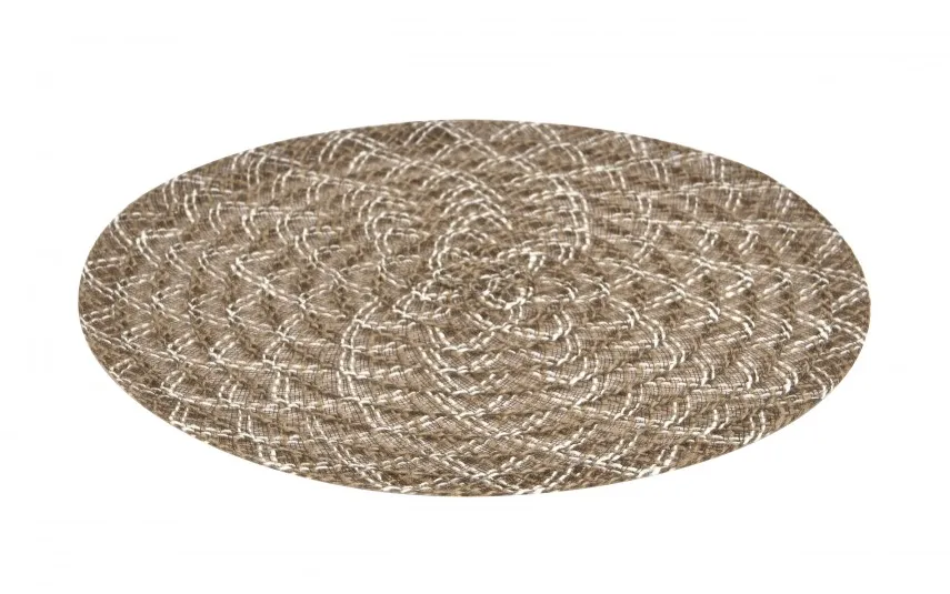 Vetro-plus Podkładka na stół 38 cm Linen okrągła Best