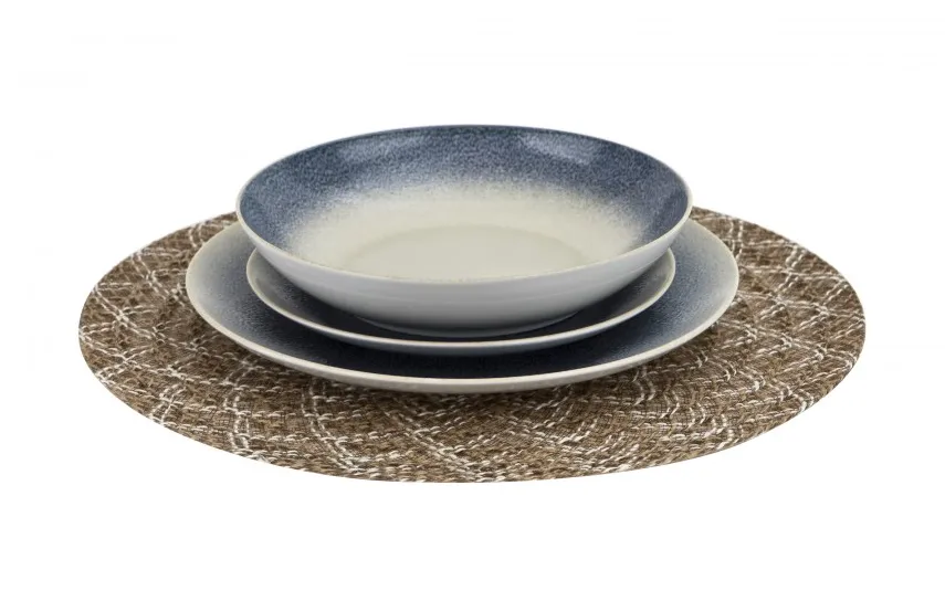 Vetro-plus Podkładka na stół 38 cm Linen okrągła Best