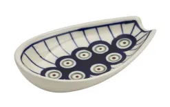 Boleslawiec Podstawka pod łyżkę mała GU-1015 Bolesławiec Kropki 8 Outlet