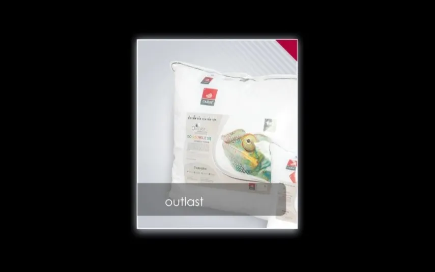 AMZ Poduszka antyalergiczna 50x60 cm OUTLAST gładka Discount