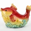 Witek Home Pojemnik ceramiczny Ryba czerwona Hot