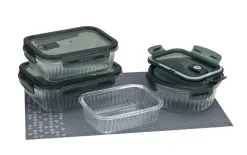 Dajar Pojemnik szklany 1,5 L na lunch żywność Rillet AMBITION Sale