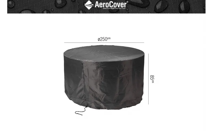 AeroCover Pokrowiec na meble ogrodowe okrągły 250 cm. Online
