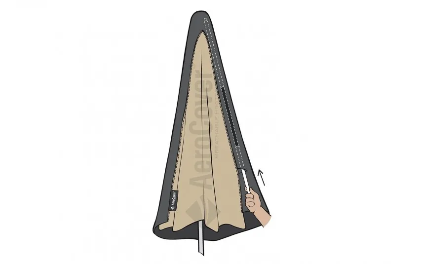 AeroCover Pokrowiec na parasol Platinum 292X65 Cm. Discount