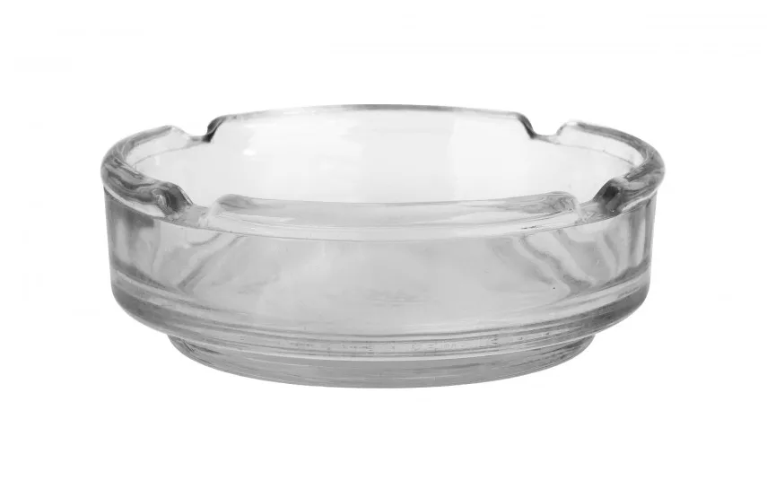 Glasmark Popielniczka szklana 11 cm okrągła New