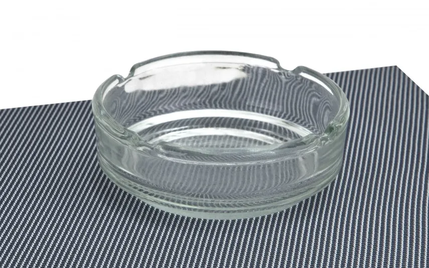 Glasmark Popielniczka szklana 11 cm okrągła New