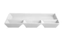 MPLCo Porcelanowa patera 23x18 cm do foundue Best